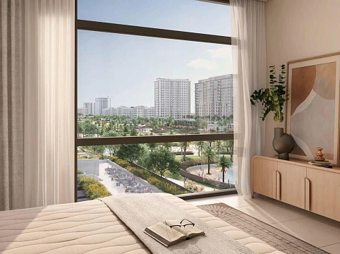 Новая резиденция Parkside Views с бассейнами и зонами отдыха рядом с центром города, Dubai Hills, Дубай, ОАЭ