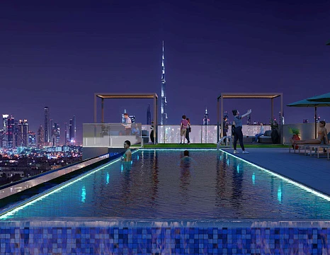 Жилой комплекс в тихом и спокойном районе с развитой инфраструктурой и зелёным ландшафтом, Liwan, Дубай, ОАЭ