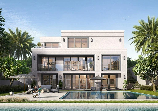 Новый эксклюзивный комплекс вилл Palmiera 2 at the Oasis с лагунами, пляжами и парками, Дубай, ОАЭ