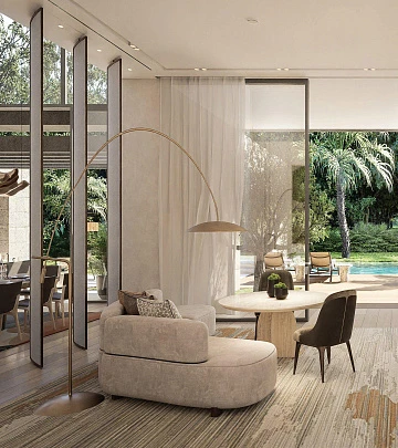 Новый комплекс элитных вилл Ara (Serenity Mansions) с собственным пляжем, Tilal Al Ghaf, Дубай, ОАЭ