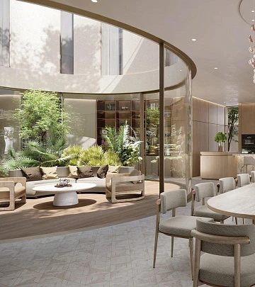 Новый комплекс вилл Luna (Serenity Mansions) с собственным пляжем, Tilal Al Ghaf, Дубай, ОАЭ