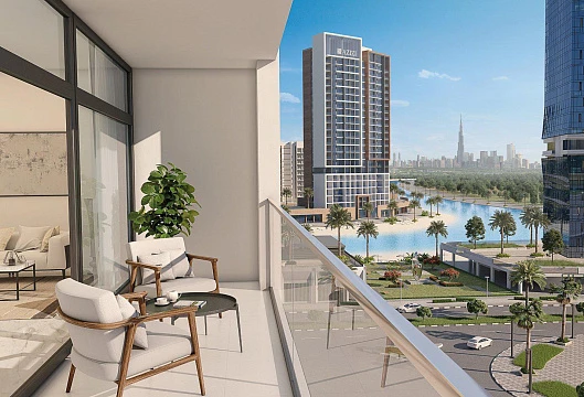 Новая резиденция Riviera IV с пляжами и садами в центре города, MBR City, Дубай, ОАЭ