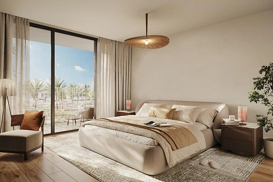 Новые виллы и таунхаусы в закрытой резиденции District 11 Opal Gardens с пляжами, в спокойном жилом районе MBR, Дубай, ОАЭ