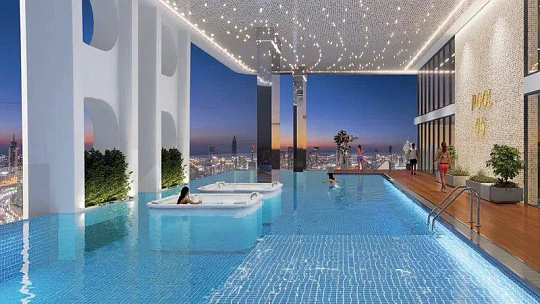 Квартиры в 101-этажном небоскрёбе в деловом районе Business Bay рядом с метро, Дубай, ОАЭ