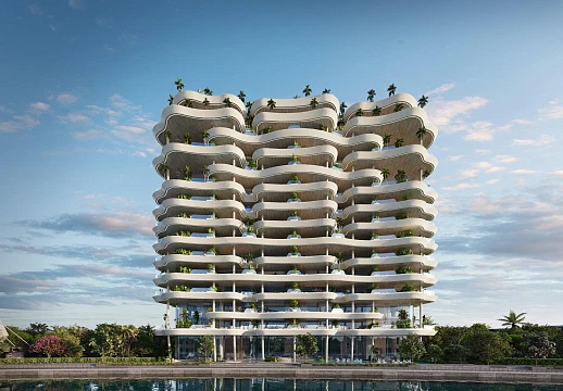 Новая элитная резиденция Casa Canal с бассейном, спа-центром и круглосуточной охраной, Safa Park, Дубай, ОАЭ