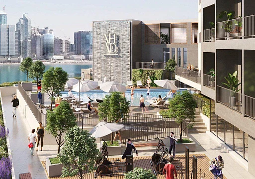 Высотная резиденция Ahad Residences рядом с пляжем и станцией метро, в центре района Business Bay, Дубай, ОАЭ