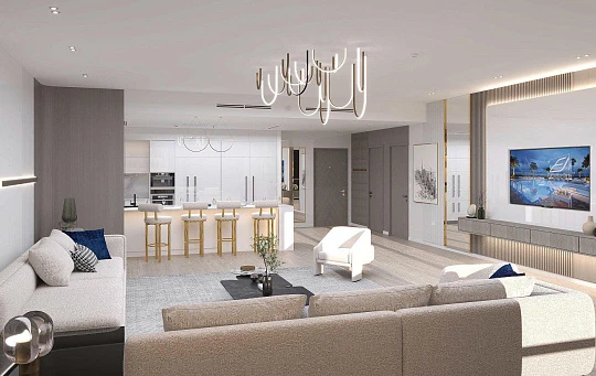 Новая резиденция Lavender с бассейнами и зонами отдыха, JVC, Дубай, ОАЭ