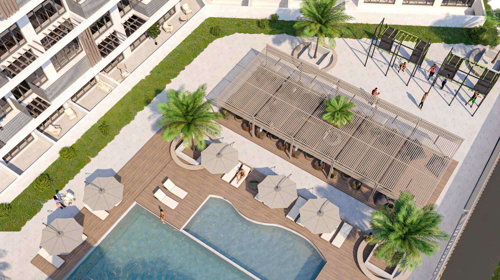 Изысканные апартаменты «под ключ» в жилом комплексе Serene Gardens, Джебель-Али Вилладж, Дубай, ОАЭ Изысканные апартаменты «под ключ» в жилом комплексе Serene Gardens, Джебель-Али Вилладж, Дубай, ОАЭ