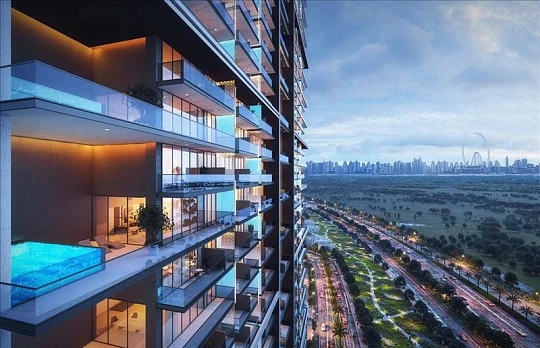 Современная элитная резиденция Onyx с бассейном и круглосуточной охраной, JVC, Дубай, ОАЭ