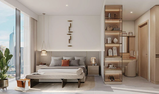 Новая высотная резиденция Mercer House с бассейнами и спа-центрами, JLT Uptown, Дубай, ОАЭ