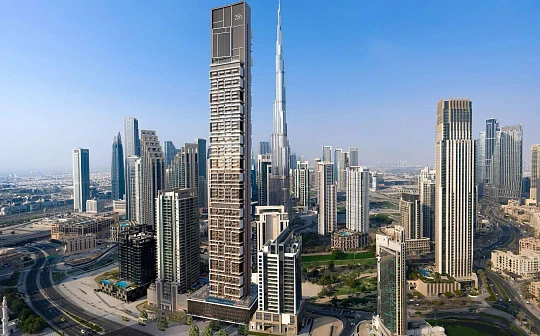 Новая высотная резиденция 25h Heimat с бассейнами и полем для мини-гольфа рядом с Бурдж Халифа и Дубай Молл, Downtown Dubai, ОАЭ